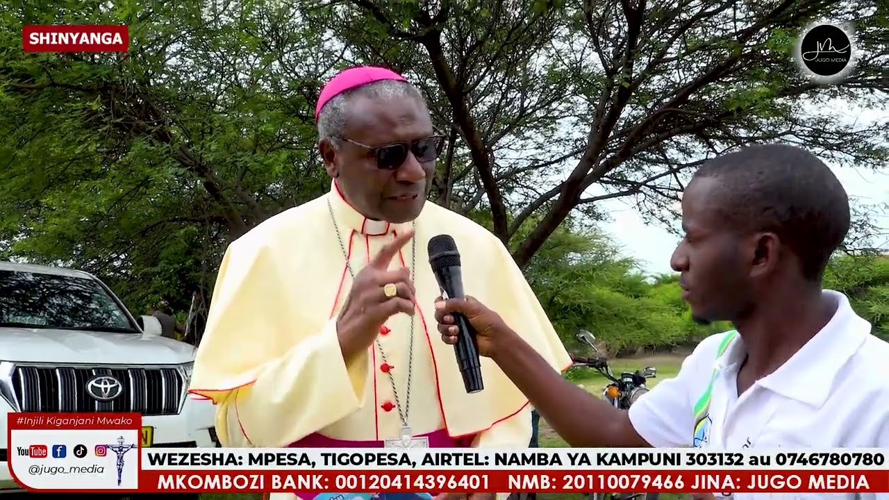 Askofu Liberatus Sangu azungumza baada ya Jimbo Lake kumegwa na kuundwa Jimbo Jipya la Bariadi.