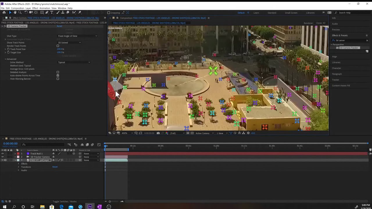 After Effects to Maya, how to bring a camera from film to Match 3D movement.