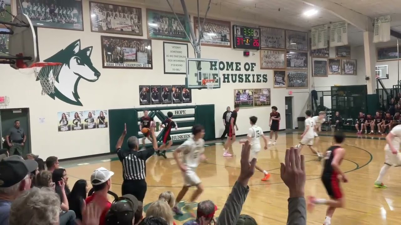Highlights vs Academy (district game 20 points)