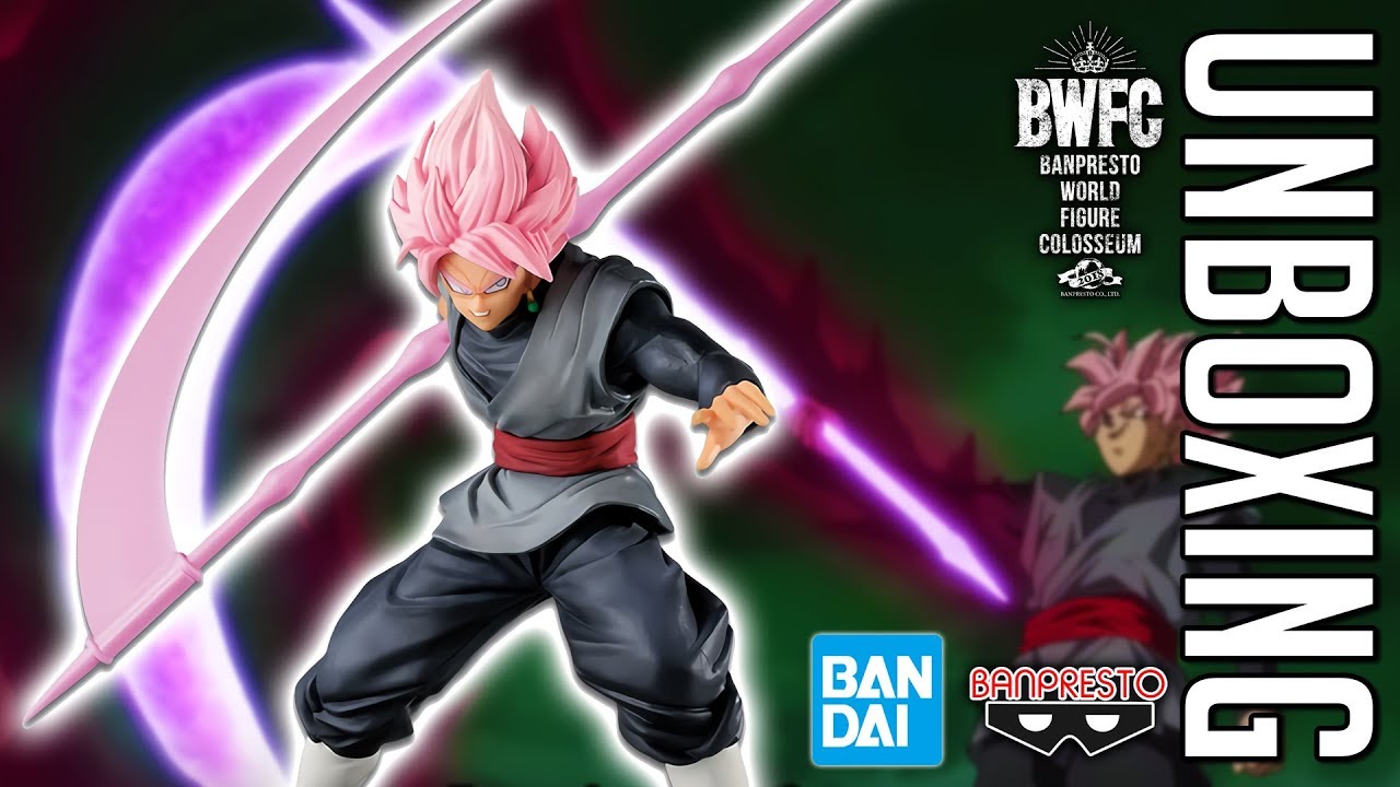 BWFC SCYTHE SUPER SAIYAN ROSE GOKU BLACK FIGURE UNBOXING! He's so gosh darn cool...