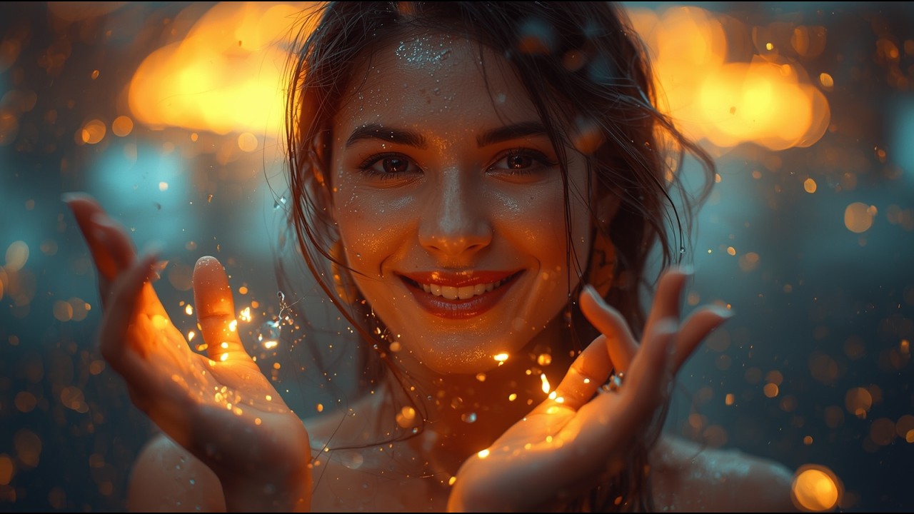 CATCH THE RAIN ❤️‍🔥 A Love Song Written In Raindrops | 80s Synthpop Romance