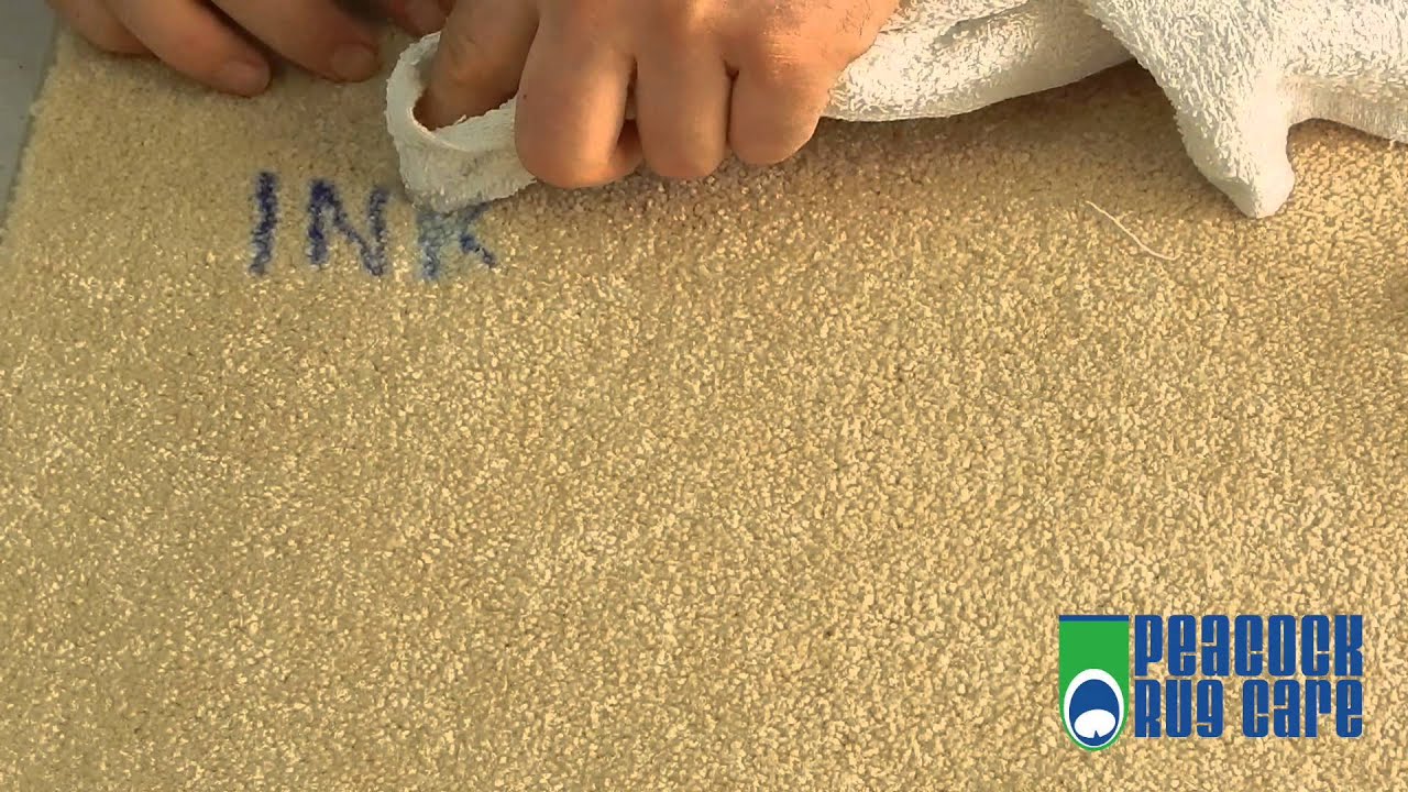 How to Remove Ink From Carpets