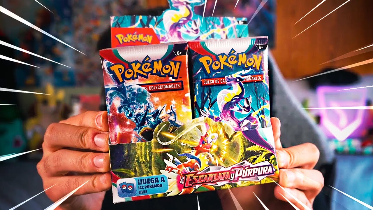 APERTURA CAJA 36 SOBRES POKÉMON ESCARLATA Y PÚRPURA *ÉPICO* ⚠️ NUEVA COLECCIÓN ⚠️
