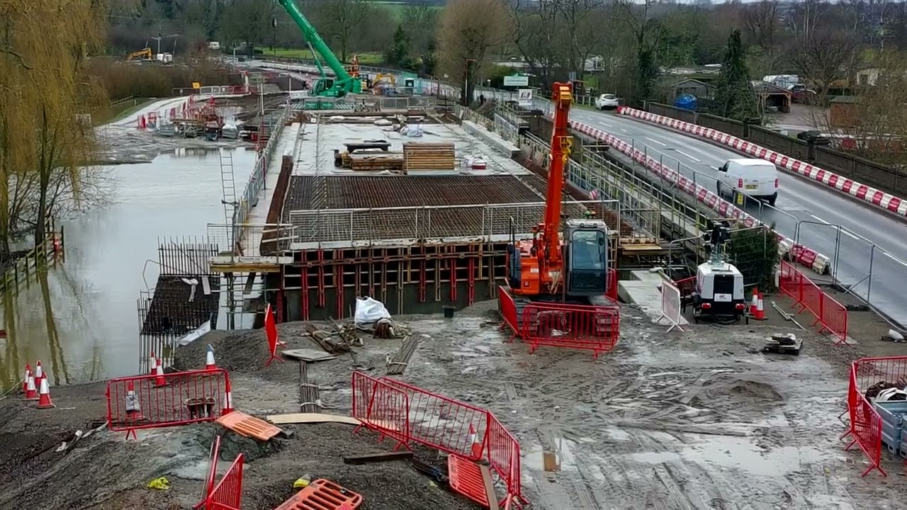 Zouch Bridge replacement progress