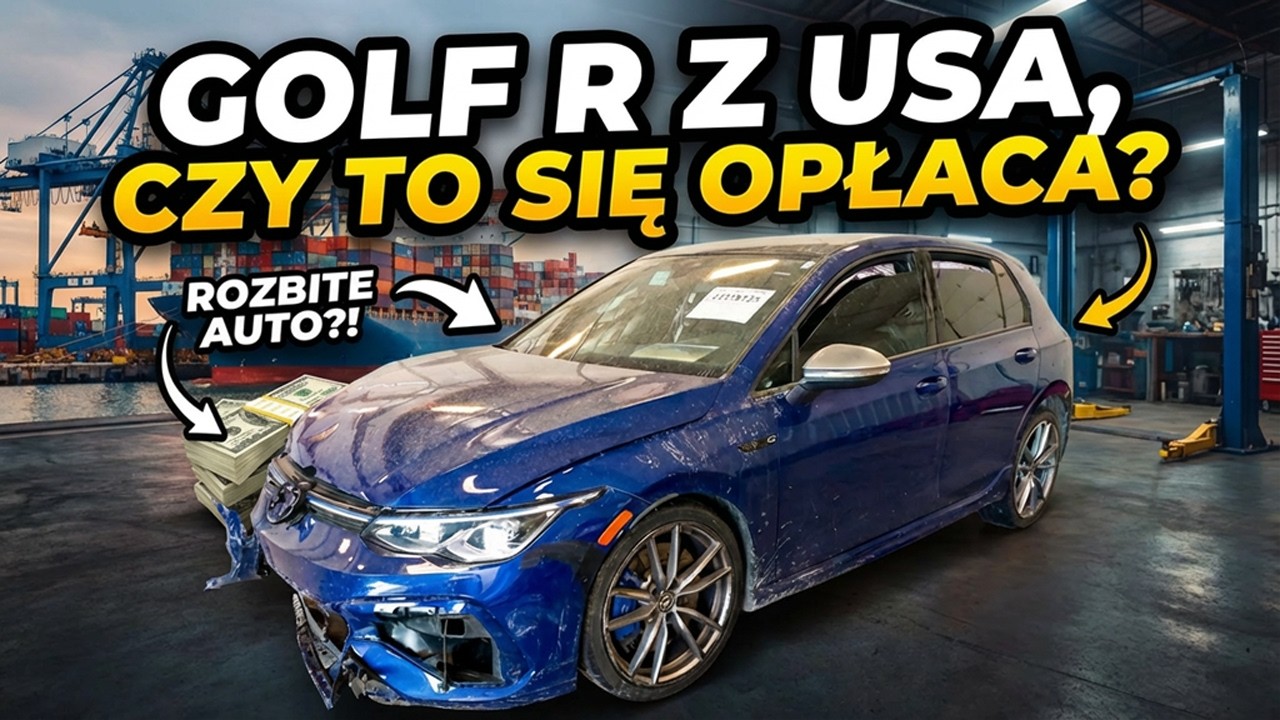 VW Golf R z USA, Mercedes GLC, AUDI Q3, CLA 250, QX70, EDGE SEL,