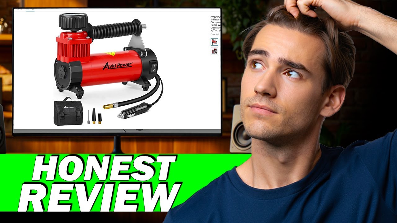 Avid Power 12V DC Tire Inflator Honest Review: Portable Air Compressor Real Use Notes