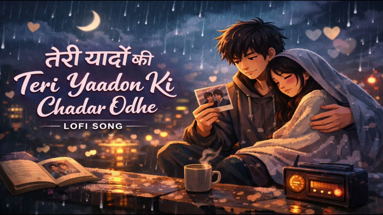 ✨ तेरी यादों की चादर ओढ़े | Teri Yaadon Ki Chadar Odhe | Sad Rain Lofi Song 2026 🎧🌙