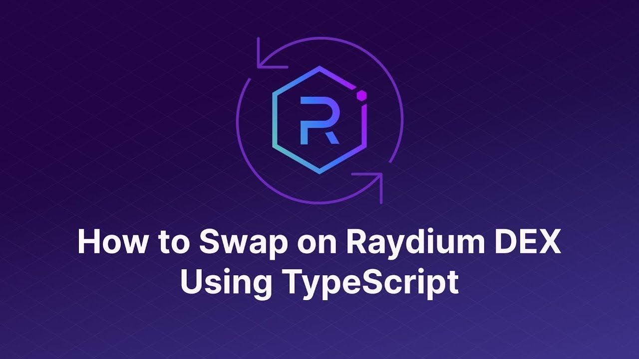 Как выполнить своп на Raydium DEX с помощью TypeScript