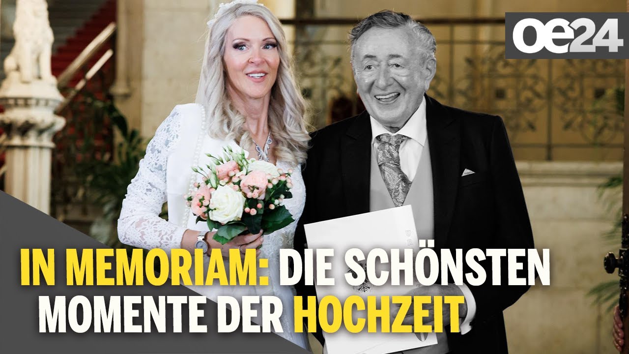 In Memoriam: Die schönsten Momente von Richard Lugner bei der Hochzeit