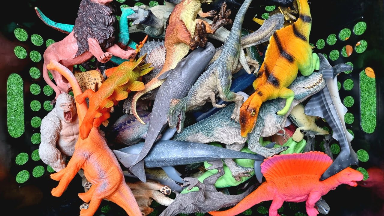 Dinosaur Jurassic World Toy In The Box ASMR Review