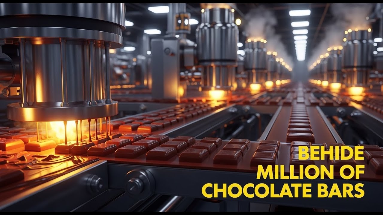 Inside the largest chocolate factory (Secret behind millions of chocolate bars) - How It's Made!