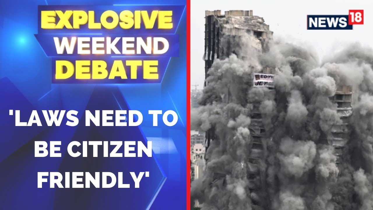 Twin Towers Demolition | Consumer Laws | Consumer Rights | RWA | Supertech Demolition | English News
