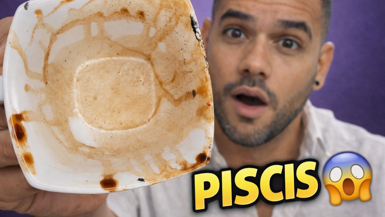 ♓Piscis😲 LAS MANCHAS DEL CAFE MUESTRAN UNA VERDAD! lectura del cafe.