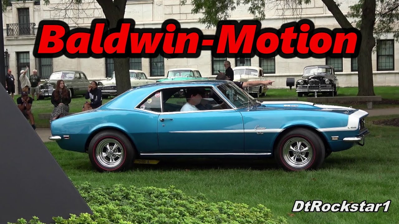 Baldwin Motion Camaro SS 427 L88 at Detroit Concours