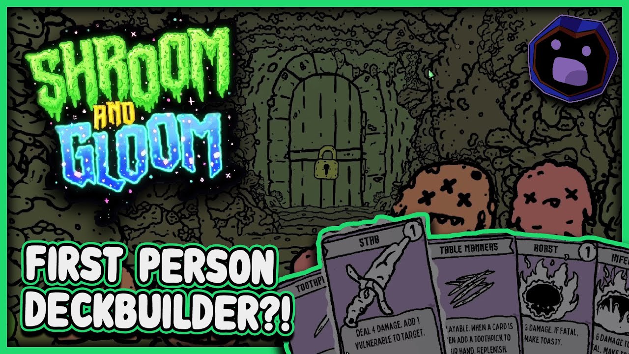 First Person Deckbuilding Roguelite?!  |  Olexa Looks at: Shroom and Gloom