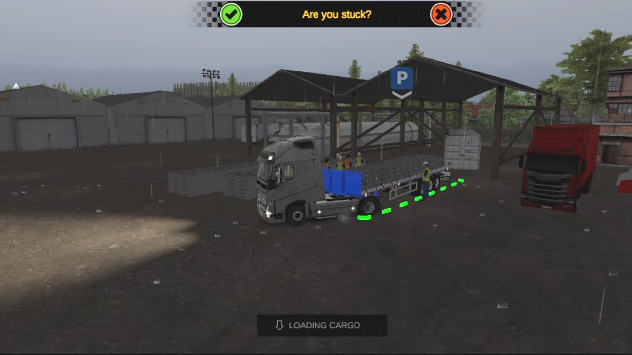 Universal truck simulator🚛|  Mobile Gameplay 📱| GameVibe_x | Voluo trucks #trucksimulator