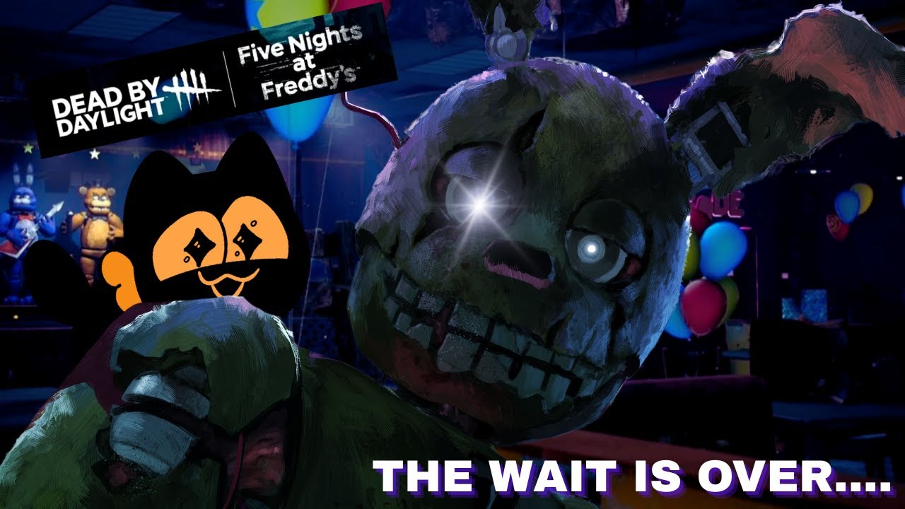 SPRINGTRAP IS COMING TO DEAD BY DAYLIGHT!! - Doodle Live Reaction!