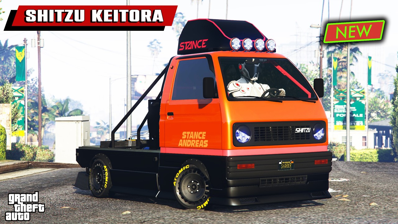 Shitzu Keitora NEW CAR GTA 5 Online | Best Customization & Review | NEW DLC CAR | Suzuki Carry