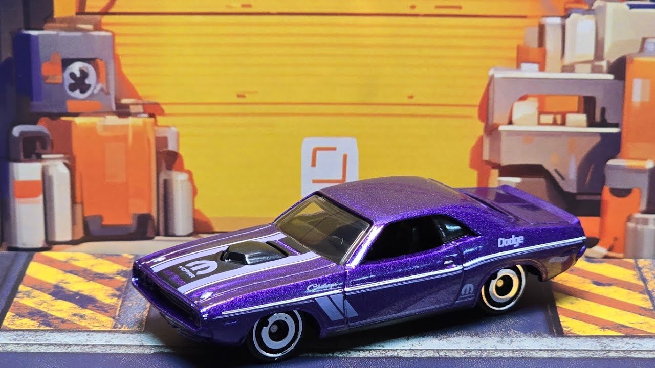 '70 Dodge Hemi Challenger - Hotwheels - Unboxing.