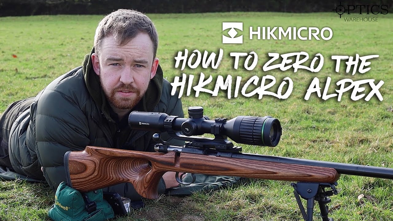 Как пристрелять прицел дневного и ночного видения HIKMICRO Alpex A50