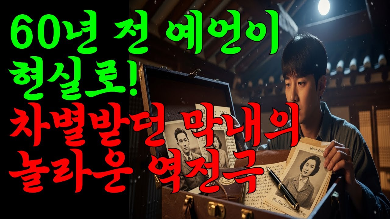 60년 전 예언이 현실로! 차별받던 막내의 놀라운 역전극