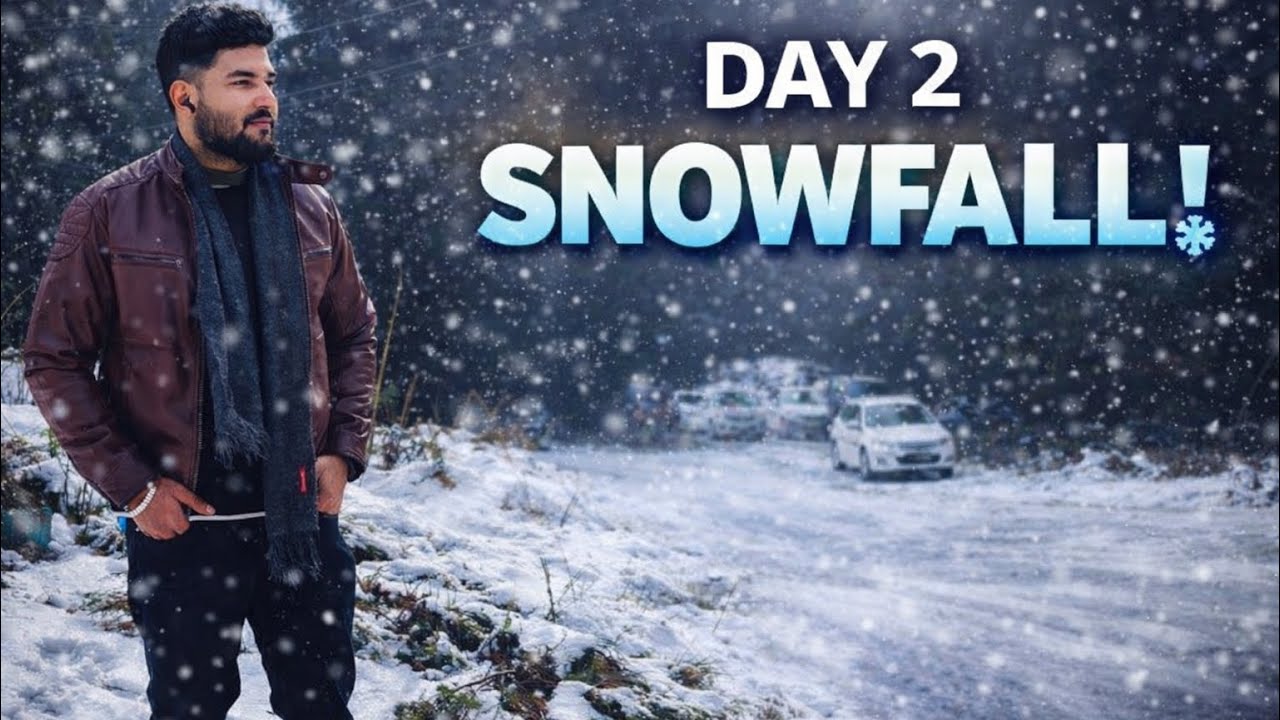 Snowfall in Nainital ❄️ | Bhimtal Explore | Nainital Day 2 Vlog ❤️