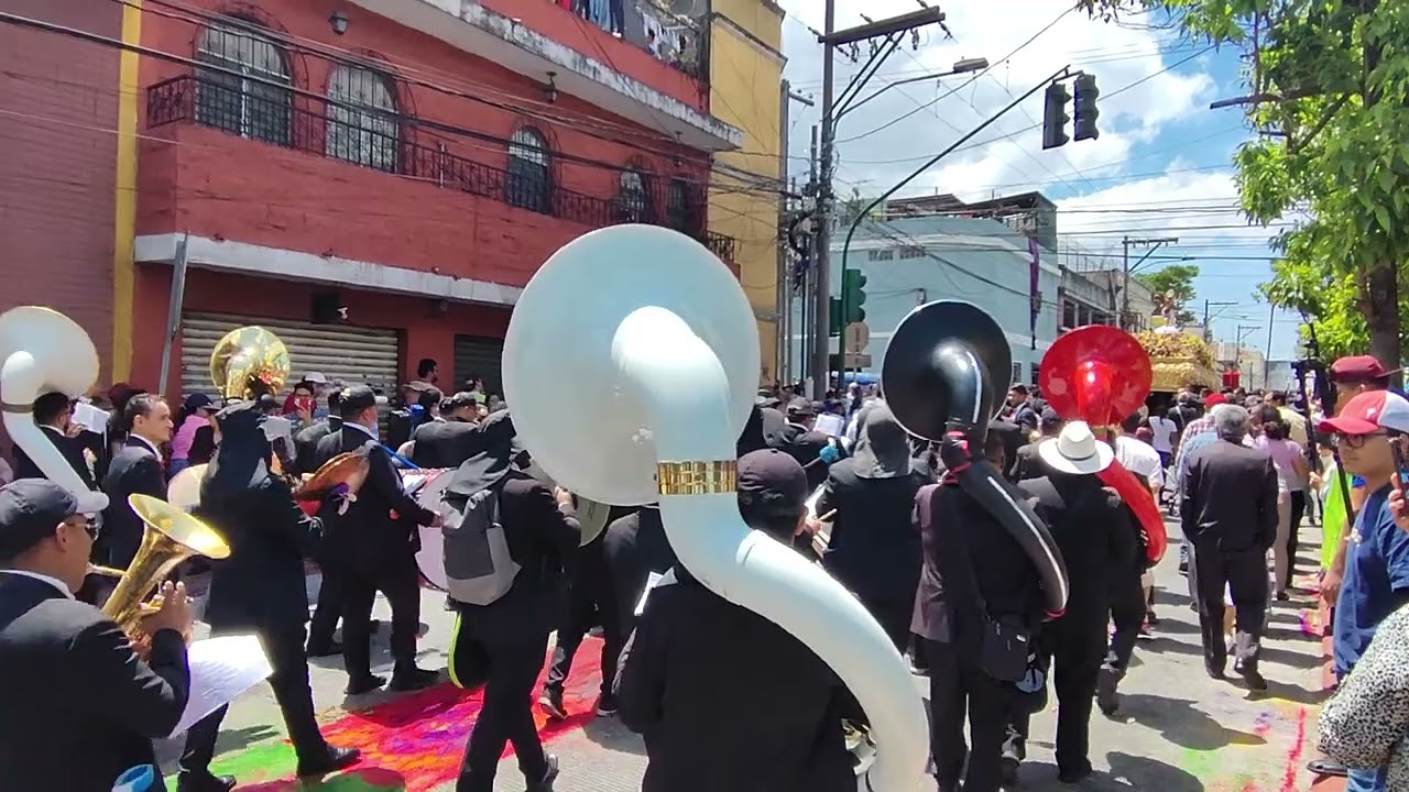 Coty Díaz, Procesión de Jesús  Resucitado del Templo la Merced 2023