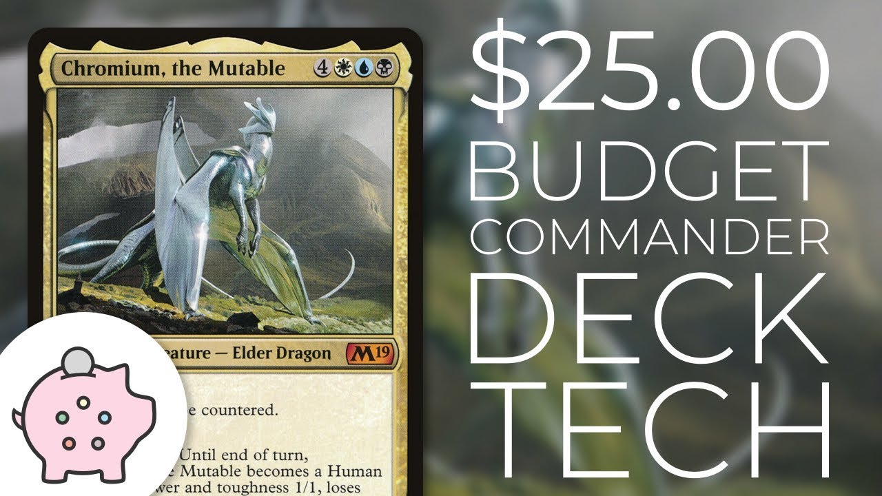 Chromium, the Mutable | EDH Budget Deck Tech $25 | Voltron Control | Magic the Gathering | Commander