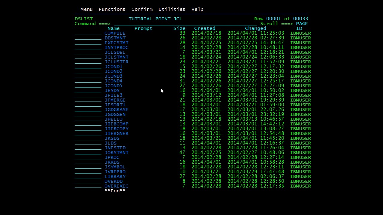 Программа COBOL VSAM