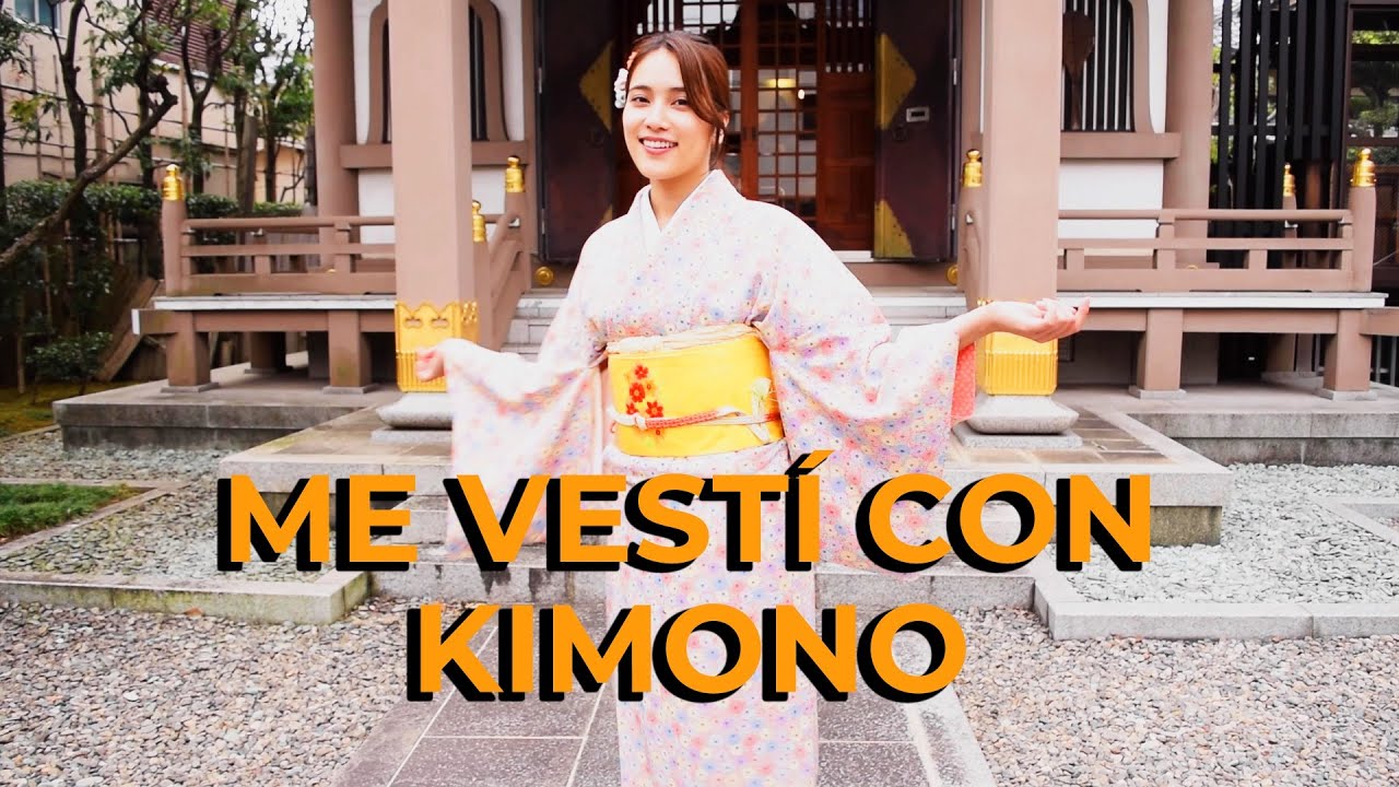 ME VESTÍ CON KIMONO
