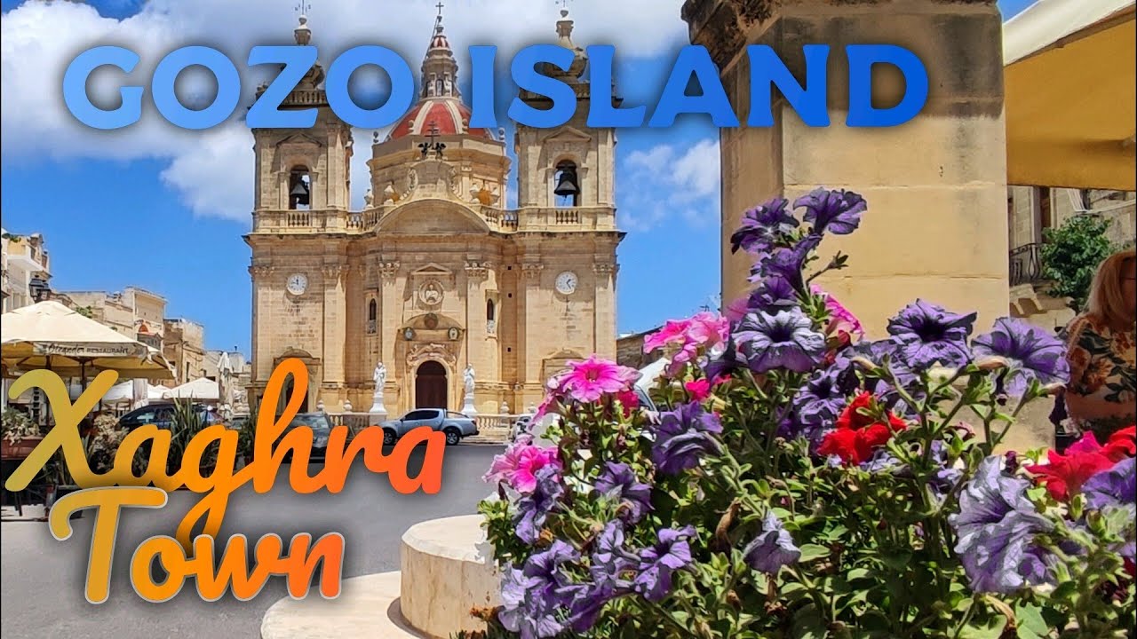 🇲🇹Xaghra -Gozo Main Square Saturday Afternoon