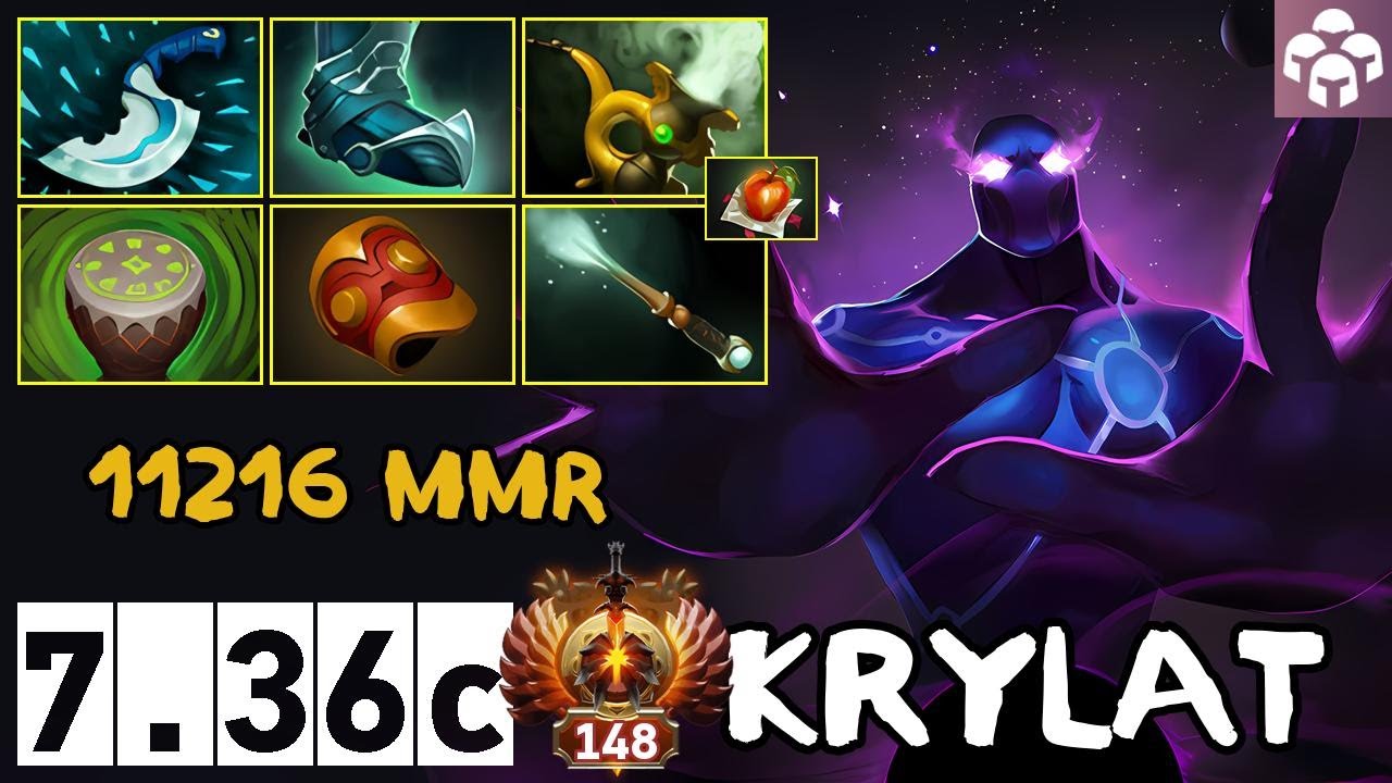 Pos 3 Enigma  - 11216 MMR - krylat - 7.36c - Immortal Dota 2 Pro Plays