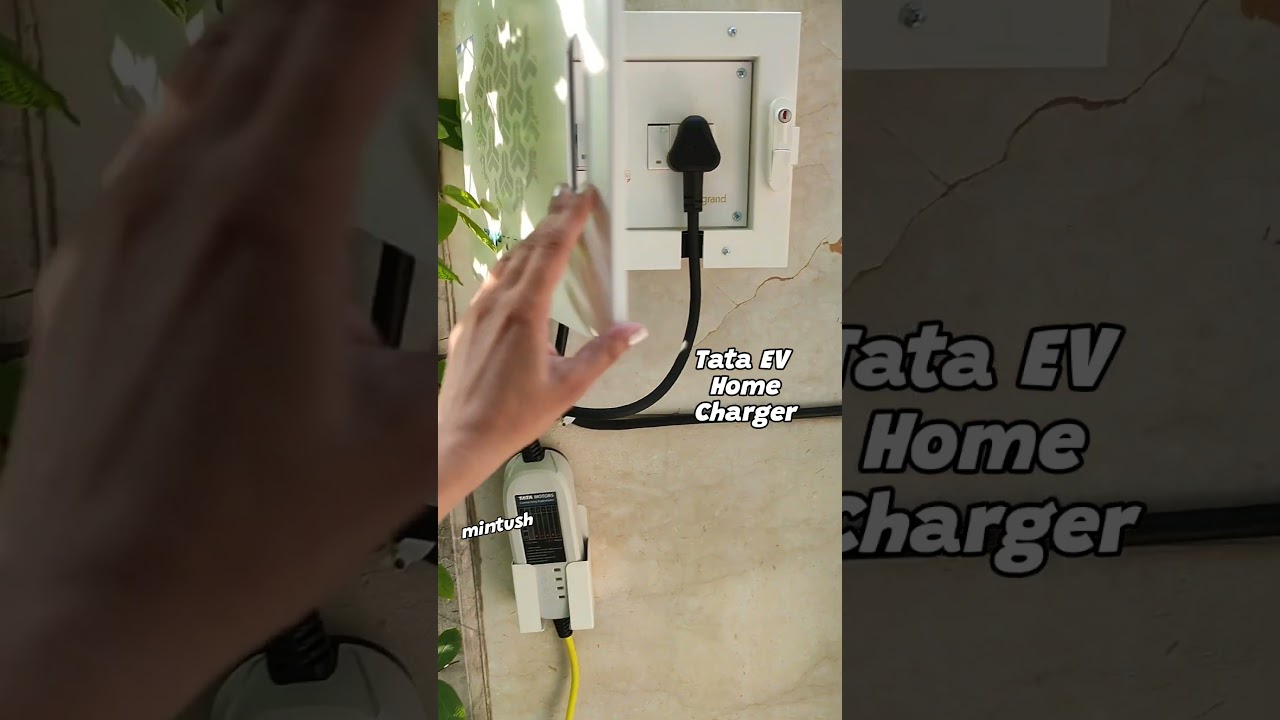 Tata EV Home Charger Setup | Easy Charging at Home | Tata EV charger