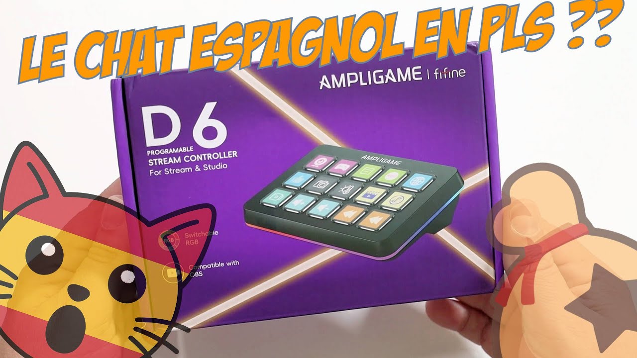Fifine Ampligame  D6 : le Stream Deck killer ?