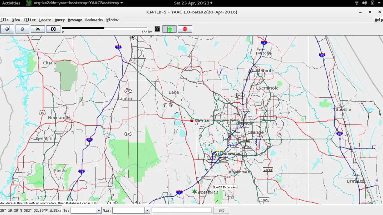 YAAC APRS up and running with Direwolf on Ubuntu