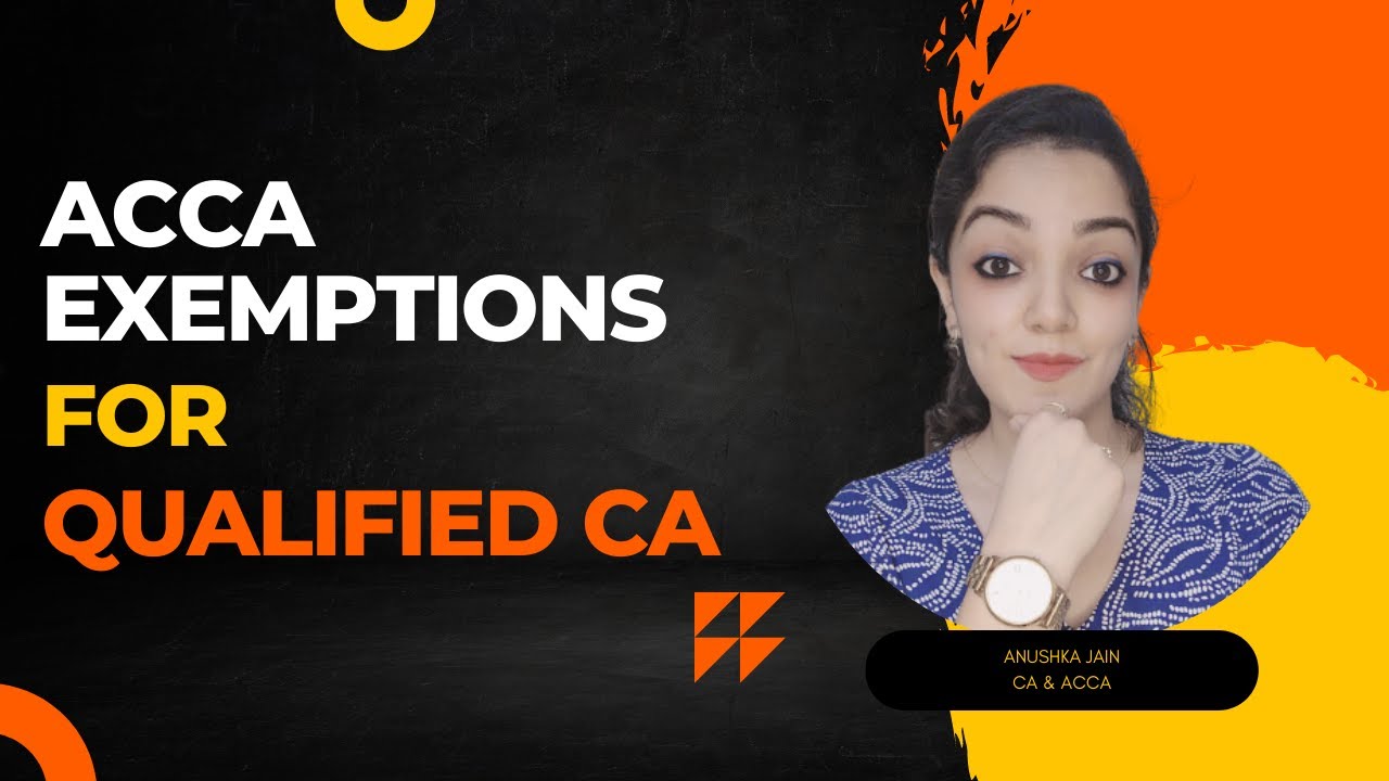 ⭐ ACCA Exemptions Calculator : CA Qualified ⭐