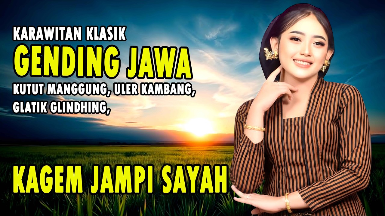 Uyon Uyon Jawa Kutut Manggung Uler Kambang Pengantar Tidur Siang - Gending Jawa Campursari Full Bass