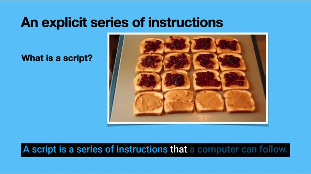 2. Javascript - What is a script and how do I create one?
