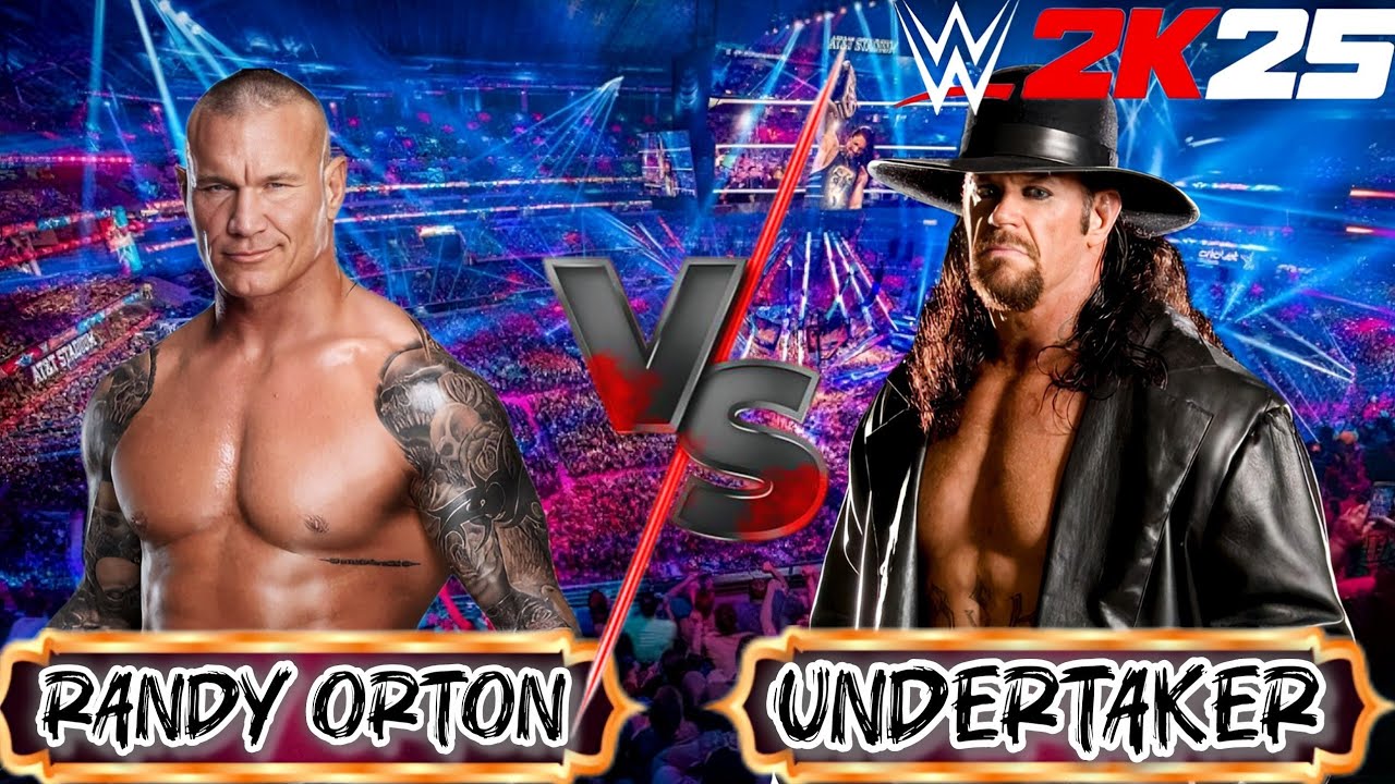 RKO Randy Orton VS Undertaker full Match | WWE 2K25 Gameplay |