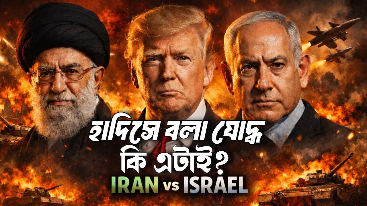 ইরান-ইসরাইল যুদ্ধ কি কিয়ামতের বড় আলামত? হাদিসে বলা ভয়ংকর ভবিষ্যৎ | আল্লাহর ছোঁয়া