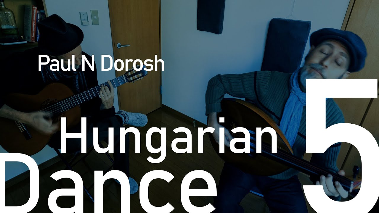 Johannes Brahms - Hungarian Dance No. 5 - Paul N Dorosh (oud, guitar)