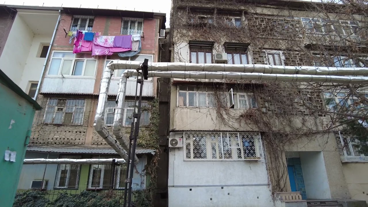Darkhantepa Street. Tashkent Walking 