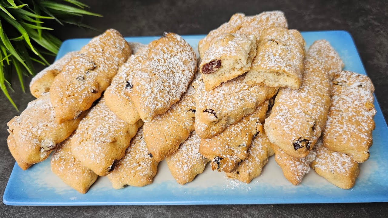 Questi biscotti sono così buoni che li preparo ogni giorno! Ricetta facile e veloce!