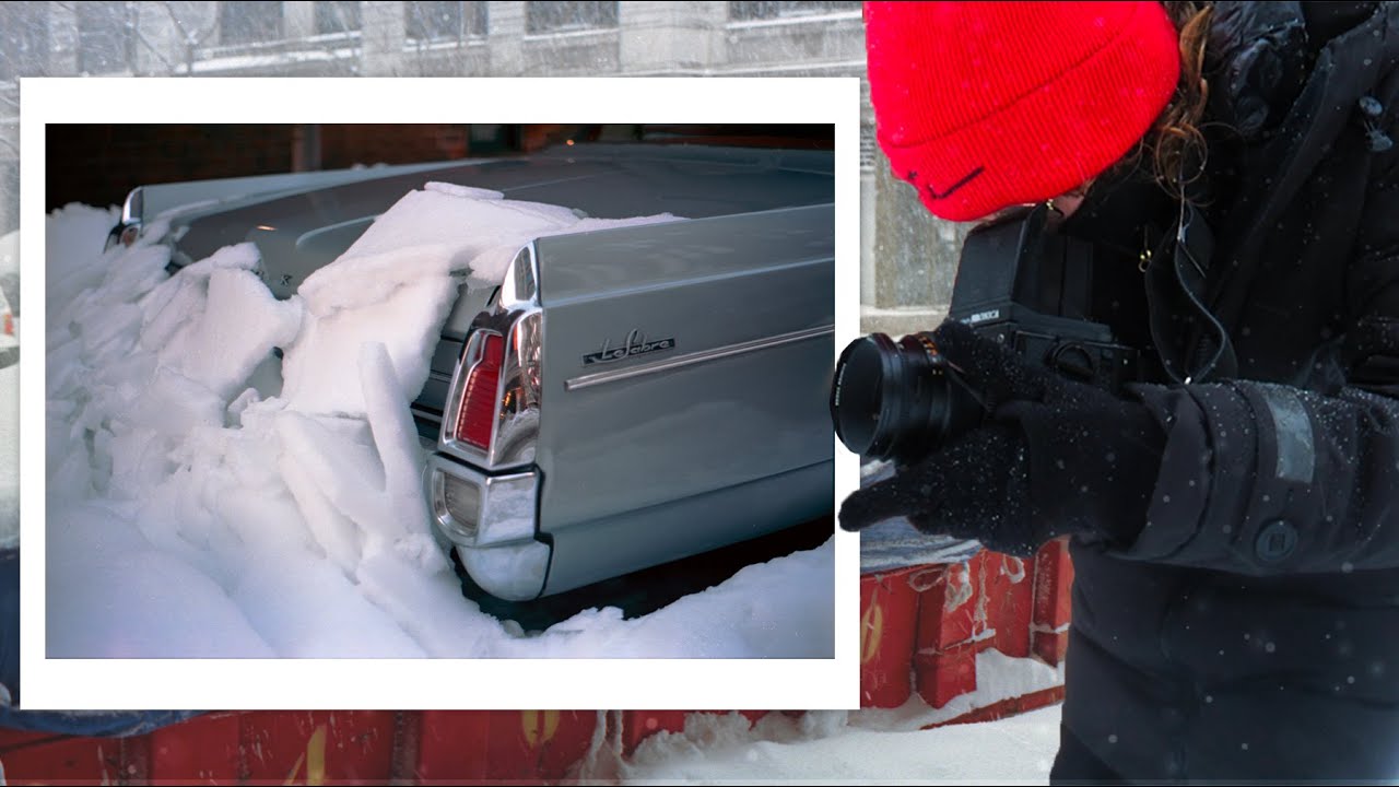 Shooting Ektar In The NYC Snowstorm | Bronica GS-1 & Minolta X-700