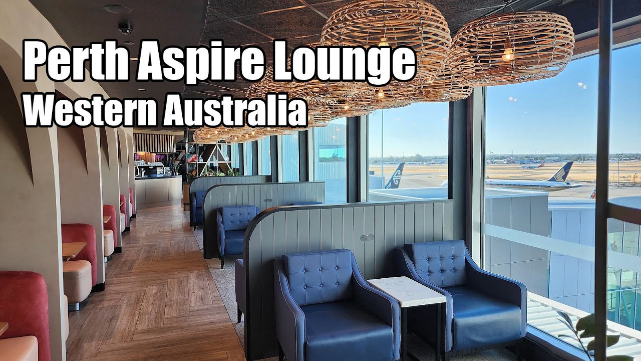 Обзор Aspire Lounge Perth Airport 4k с описанием
