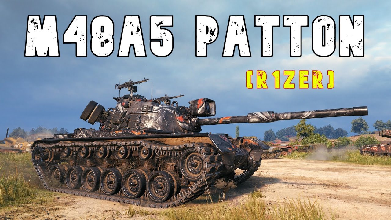 World of Tanks M48A5 Patton - 8 Kills 11,7K Damage