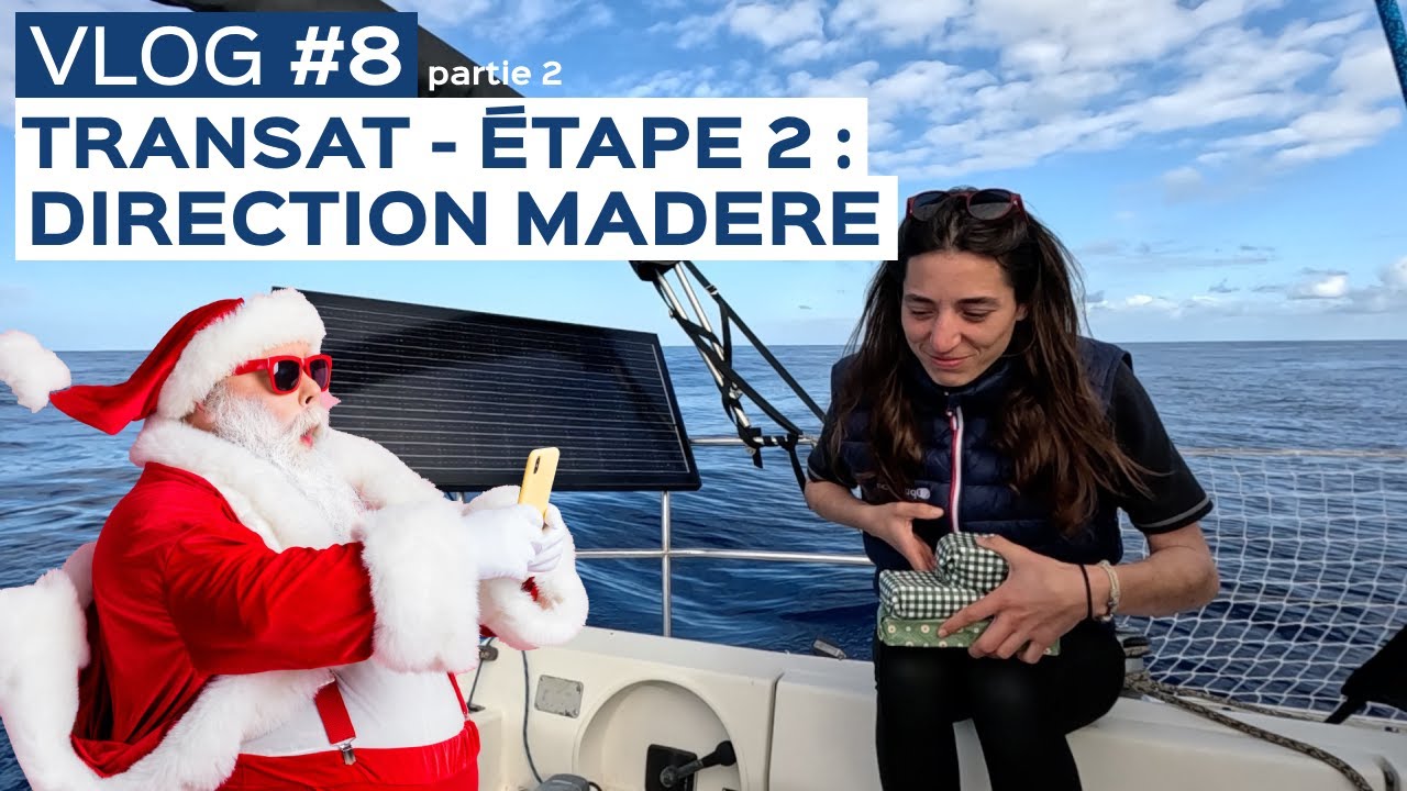 On fête NOËL au milieu de l'océan ATLANTIQUE sur notre VOILIER (plein de cadeaux 🎁)