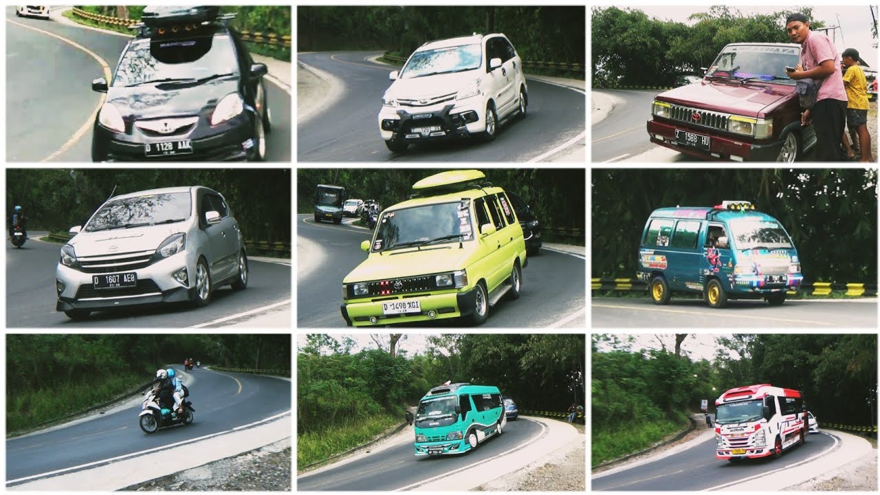 FULL TeloLet Selain bus pariwisata! mobil TCI Tarakasima, Baby Ataya, black mamba, elf  motor basuri