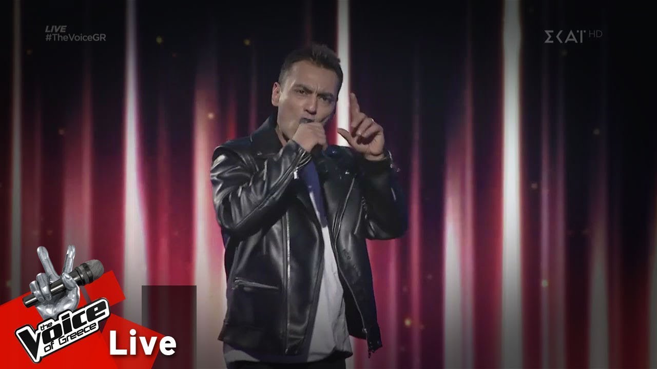 Ζάχος Καραμπάσης - Το Σύστημα Είναι Ένοχο | Live | The Voice of Greece