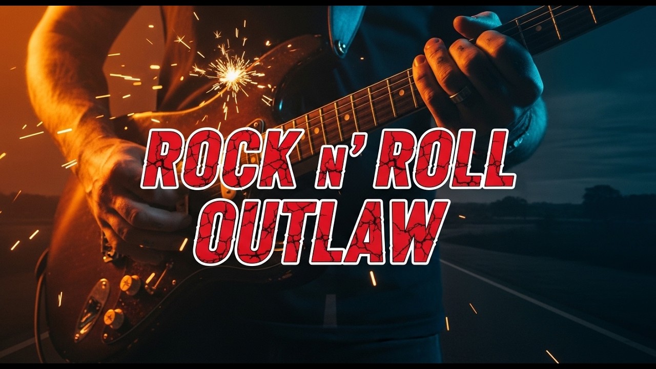 Rock n’ Roll Outlaw – Midnight Highway Guitar Anthem #RockNRollOutlaw #HighwayRock #OutlawAnthem